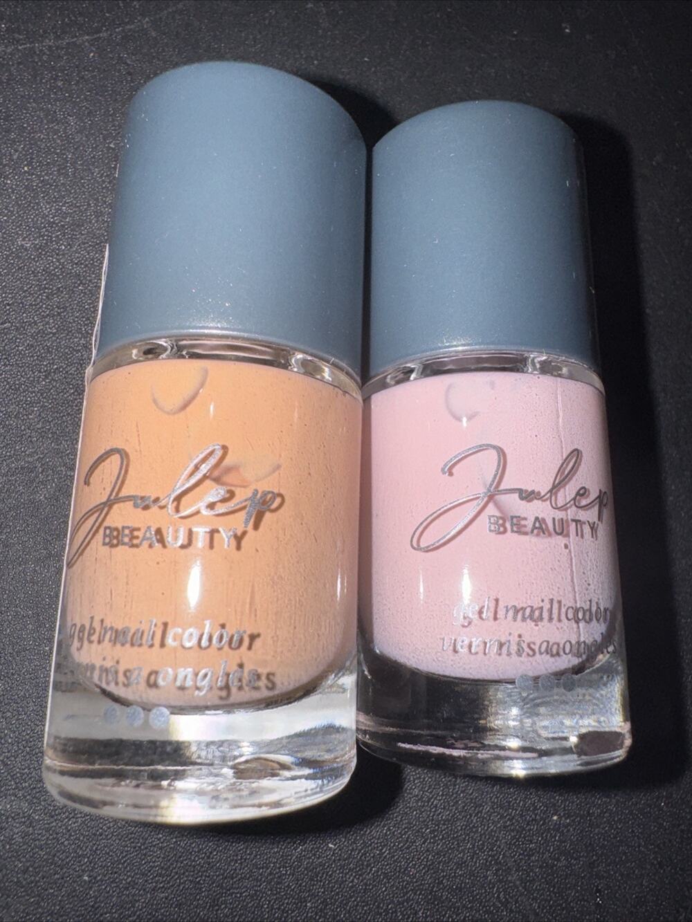2 Julep QUICK-DRY GEL NAIL COLOR No UV Light Needed-BARELY BEIGE Lovely Latte